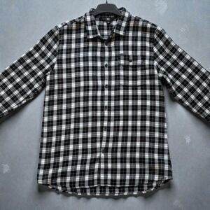 Volcom Mens Modern Fit Plaid Long Sleeve Button Up Shirt Large NWOT